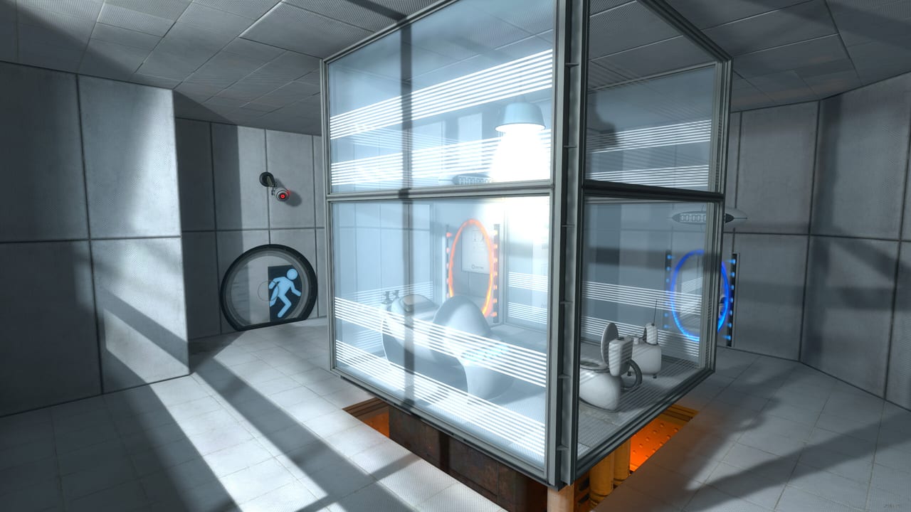 Portal: Alive & Kicking Test Chamber 00, the relaxation vault rebuilt with Portal 2 materials